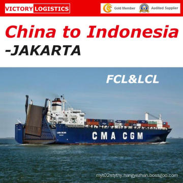 Shipping/Sea Freight/Ocean Freight From Shenzhen/Guangzhou/Shanghai/Ningbo/Qingdao to Jakarta